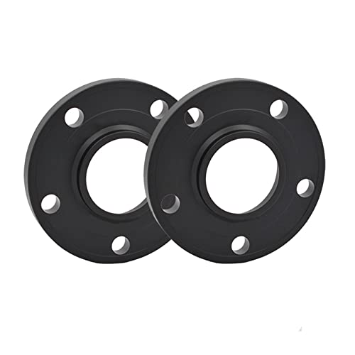 20mm 5 * 112 Für Mini Für Countryman Für Kupfer Für Cabrio Spurverbreiterung Unterlegscheibe Radschraube M14*1,25 Zentrisch 66,6 Nabenadapter Spürverbreiterungsatz(Schwarz) von DZSJFGAIS