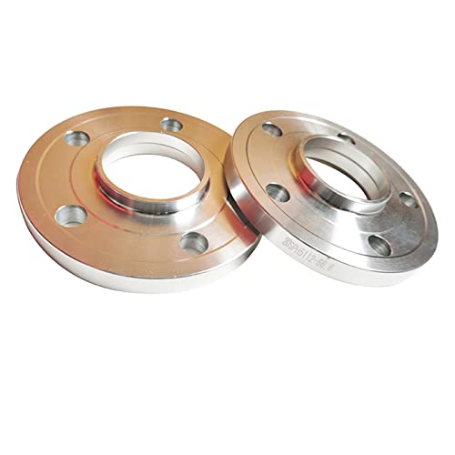 20mm 5 * 112 Für Mini Für Countryman Für Kupfer Für Cabrio Spurverbreiterung Unterlegscheibe Radschraube M14*1,25 Zentrisch 66,6 Nabenadapter Spürverbreiterungsatz(Silber) von DZSJFGAIS