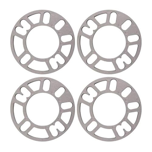 3 Mm 5 Mm 8 Mm 10 Mm Autofelgen Distanzscheiben Distanzscheiben Platte Legierung Aluminium 4 5 Stud Für 4 X 100 4 X 114,3 5 X 100 5 X 108 5 X 114,3 5 X 120 Spürverbreiterungsatz(10mm) von DZSJFGAIS