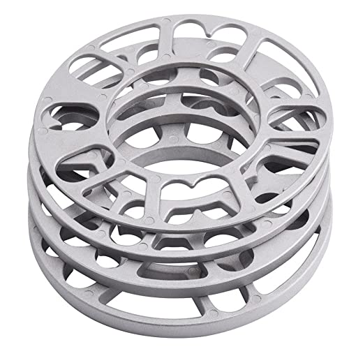 4 Stück Auto-Spurverbreiterungen 3 Mm 5 Mm 8 Mm 10 Mm Universal-Aluminiumlegierung Auto-Rad-Distanzscheiben-Set Spürverbreiterungsatz(3mm) von DZSJFGAIS