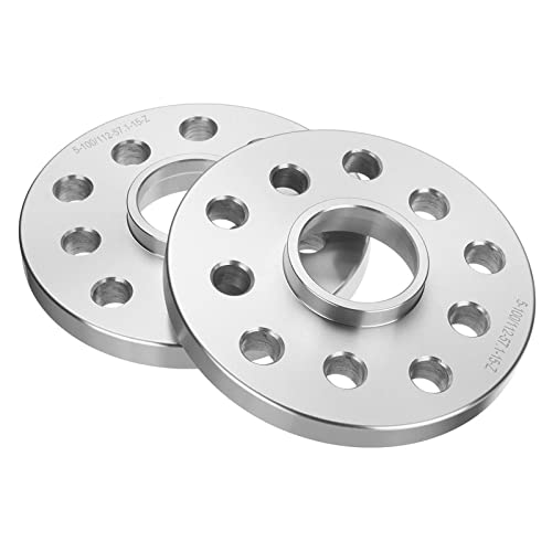 DZSJFGAIS 2 Stück 15 Mm Distanzscheiben 5 X 100/5 X 112 57,1 Mm Aluminiumlegierung Für A3 A4 S4 A6 S6 A8 S8 Tt Spürverbreiterungsatz(4PCS) von DZSJFGAIS