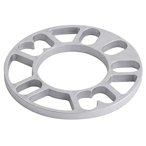 DZSJFGAIS 4 STÜCKE 3mm 5mm 8mm 10mm Aluminium Auto Spurverbreiterung Shims Platte Fit 4x100 4x114.3 5x100 5x108 5x114.3 5x120 Universal Spürverbreiterungsatz(10mm) von DZSJFGAIS