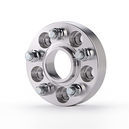 DZSJFGAIS Für Q7 4L Spurverbreiterung Adapter PCD 5x130 CB 71,6mm Schwarz Und Silber 2 Stück Spürverbreiterungsatz(2PC Silver Spacer 25mm) von DZSJFGAIS