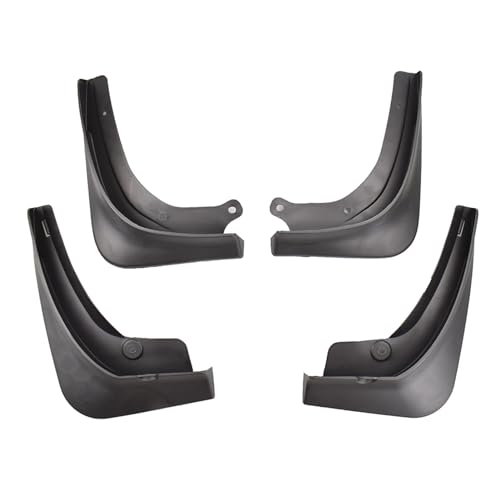 DZSJFGAIS Vorne Und Hinten Kotflügel Für Tesla Für Model 3 2016 2017 2018 2019-2021 Auto Schmutzfänger Spritzschutz Schutzbleche Kotflügelschutz Vorne Hinten(Base Model) von DZSJFGAIS