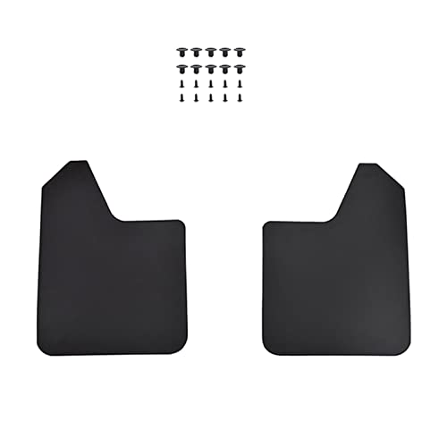 DZSJFGAIS Vorne Und Hinten Kotflügel Schmutzfänger Kotflügel Schmutzfänger Spritzschutz Für Fiesta ST ST150 ST180 ST200 ST-LINE 500 ST500 Qty4 Zetec S GHIA XR4 RS(2pcs-Set Black) von DZSJFGAIS