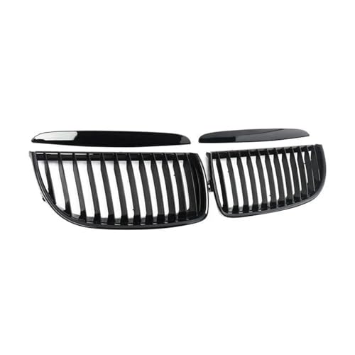 DZSJHGFDD Gitter Auto Frontstoßstange Nierengrill Grille Racing Grills Für 3er E90 E91 Pre-Facelift 2005-2008 Racing Grill Kühler von DZSJHGFDD