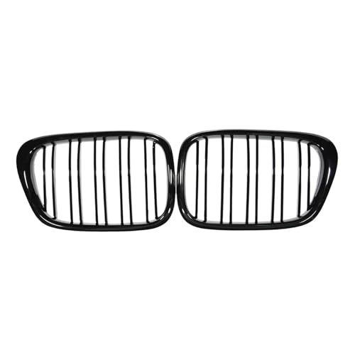 DZSJHGFDD Gitter Front Hood Niere Grill ABS Dual Line Für E39 5-Serie 525 528 530 Für M5 1997-2003 Front Racing Grille Kühler von DZSJHGFDD