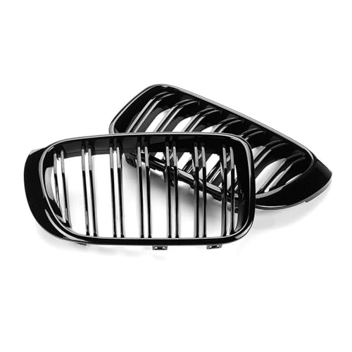 DZSJHGFDD Gitter Frontstoßstange Nierengrill Grill Haube Mesh Doppellinie für X3 X4 F25 F26 2014-2017 Frontgrill Racing Grills Kühler DZSJHGFDD Gitter Frontstoßstange Nierengrill Grill Haube Mesh Doppellinie für X3 X4 F25 F26 2014-2017 Frontgrill Racing Grills Kühler von DZSJHGFDD