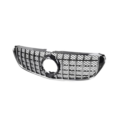 DZSJHGFDD Kühler Auto Frontstoßstange Kühlergrill Haubengrill Racing Grill Für Mercedes Für Benz V-Klasse W447 V250 V260 2016 2017 2018 2019 2020 Grill(Chrome) von DZSJHGFDD