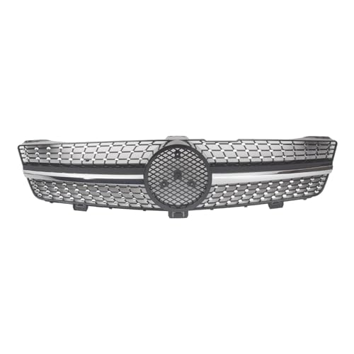 DZSJHGFDD Kühler Auto Frontstoßstange Racing Grill Billet Gril Tuning Zubehör Für Mercedes Für Benz CLS-Klasse W219 2008 2009 2010 Grill(Schwarz) von DZSJHGFDD