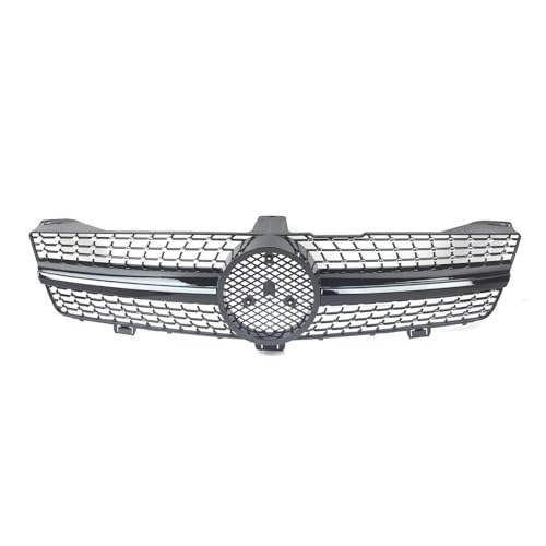 DZSJHGFDD Kühler Auto Frontstoßstange Racing Grill Billet Gril Tuning Zubehör Für Mercedes Für Benz CLS-Klasse W219 2008 2009 2010 Grill(Sliver) von DZSJHGFDD