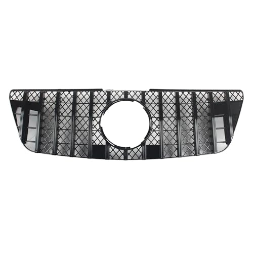 DZSJHGFDD Kühler Auto Frontstoßstange Racing Grill Billet Gril Tuning Zubehör Für Mercedes Für Benz W164 2009 2010 2011 2012 Grill(Schwarz) von DZSJHGFDD