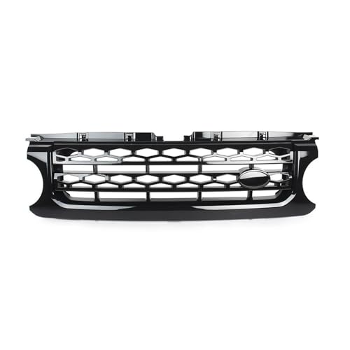 DZSJHGFDD Kühler Auto Kühlergrill Oberen Mesh Grill Für Land Für Rover LR4 SUV Basis 2010 2011 2012 2013 Gloss Schwarz ABS Grill von DZSJHGFDD