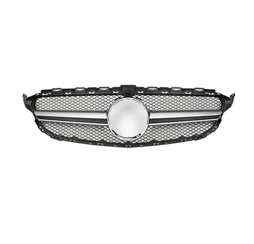 DZSJHGFDD Kühler Front Kühlergrill Stoßstange Grill Mitte Gitter Einlass Mesh Für Mercedes Für Benz C W205 C205 S205 2014-2018 C180 C200 C250 Grill(J) von DZSJHGFDD