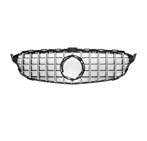 DZSJHGFDD Kühler Front Kühlergrill Stoßstange Grill Mitte Gitter Einlass Mesh Für Mercedes Für Benz C W205 C205 S205 2014-2018 C180 C200 C250 Grill(L) von DZSJHGFDD