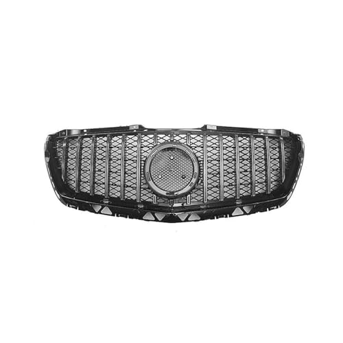 DZSJHGFDD Kühler Frontgrill Grills Für Mercedes Für Benz Für Sprinter W906 2014 2015 2016 2017 Facelift ABS Racing Grill Grill(Sliver) von DZSJHGFDD