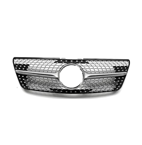 DZSJHGFDD Kühler Für Mercedes Für Benz ML W164 2009-2011 ML320 ML350 ML500 Für AMG GT Diamonds Style Kühlergrill Racing Grill Mesh Grill(D) von DZSJHGFDD