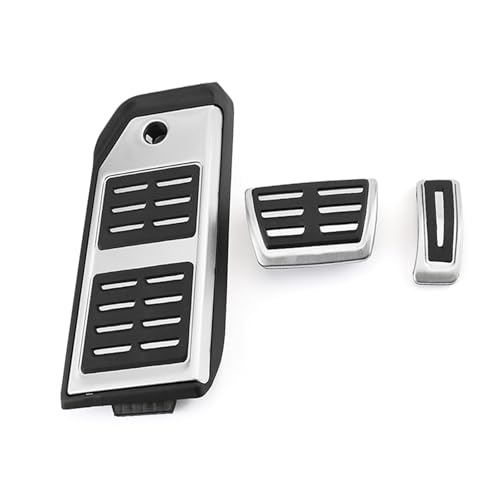 DZSJHGFDD Pedalkappen Abdeckung Für VW Für Touareg 2013-2021 2022 2023 2024 Auto Pedale Zubehör Auto rutschfeste Fußpedalabdeckungen Pedalabdeckung(3pcs) von DZSJHGFDD