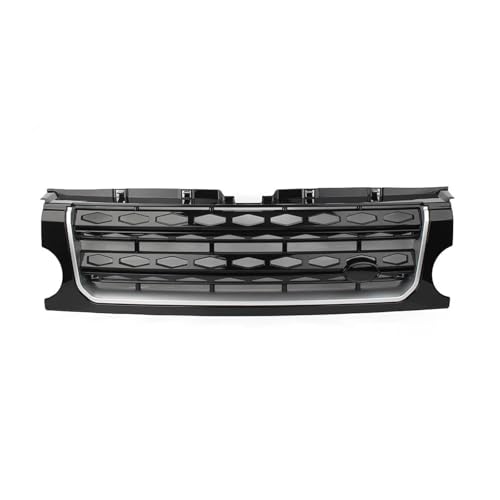 Kühler Auto Kühlergrill Stoßstange Honey Comb Mesh Grill Für Land Für Rover Für Discovery LR3 2005 2006 2007 2008 2009 Grau Silber Grill(Schwarz) von DZSJHGFDD