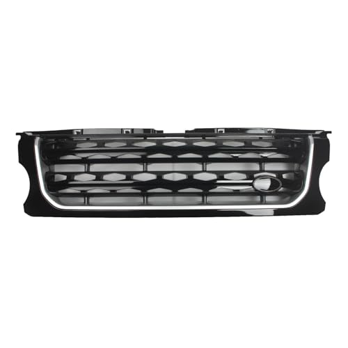 Kühler Kühlergrill Mesh Grill Vent Passt Für Land Für Rover Für Discovery 4 LR4 2014 2015 2016 Grill(Black Sliver) von DZSJHGFDD