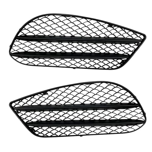 DZSLLOOI Kühlergrill Für Benz Für E-Klasse Coupe W207 C207 A207 2013-2016 Sport AMG Linie Front Stoßstange Nebel Licht Air Vent Intake Rahmen Abdeckung Grill Auto Kühlergrill von DZSLLOOI