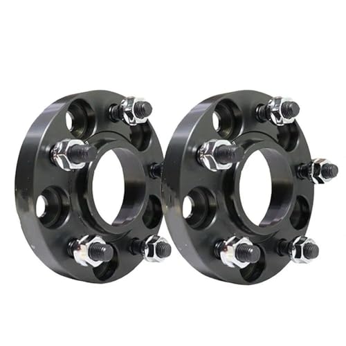 Spurverbreiterung 2 Stück 5x114,3 67,1 Mm Spurverbreiterung Für Hyundai Für Alcazar Für AvanteN Für Azera Für Creta Für Grand Für Elantra N Für I20N I30N I30 Distanzscheiben(Schwarz,15mm) von DZSLLOOI