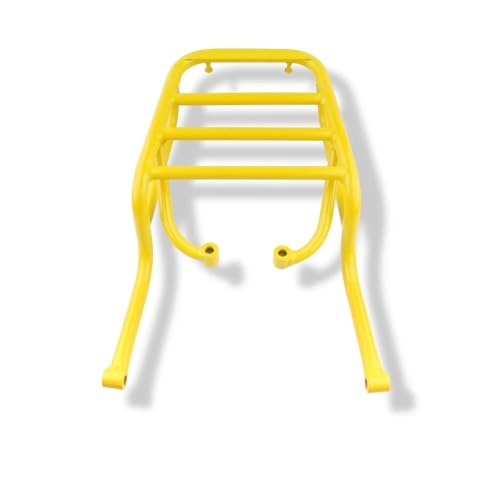 DZSMACHENGSM Hinterradgepäckträger FIT Für Scram 411 2022-2024 Hinten Schwanz Rack Koffer Gepäck Träger Bord Rack Regal Motorrad-hinterer Gepäckbrücke(Gelb) von DZSMACHENGSM