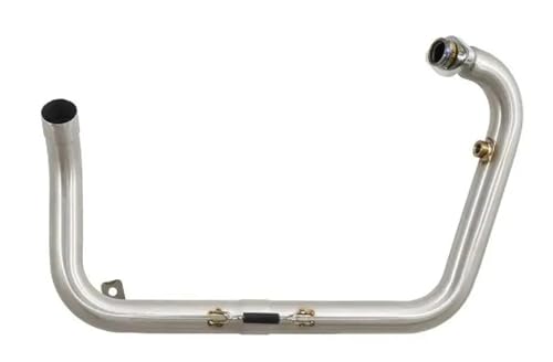 DZSMSRTG Motorrad Auspuff Für Benelli Für TNT 125 135 Für TNT125 Für TNT135 Motorrad-Auspuffschalldämpfer-Vorderrohr Motorrad Schalldämpfer von DZSMSRTG