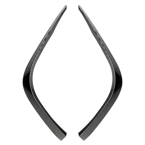 DZSNBMSHD Frontstoßstangengitter 2Pcs Auto Front Stoßstange Nebel Licht Lampe Abdeckung Trim Dekoration Zubehör Für Toyota Für Camry Sport Modell 2018 2019 2020 Front Kühlergrille(Kohlenstoff-Look) von DZSNBMSHD