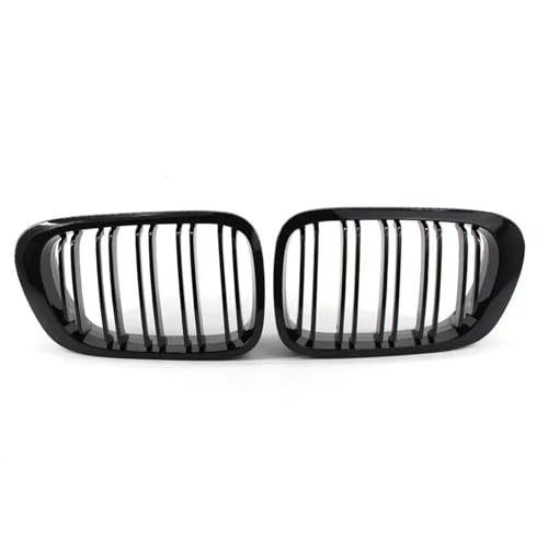 DZSNBMSHD Frontstoßstangengitter Auto Frontschürze Haube Niere Luxus Grill Doppel Lamellen Grille Für 330ci Coupe Cabriolet Vor-Facelift Für E46 2 Türen 1999-2002 Front Kühlergrille(Schwarz glänzend) DZSNBMSHD Frontstoßstangengitter Auto Frontschürze Haube Niere Luxus Grill Doppel Lamellen Grille Für 330ci Coupe Cabriolet Vor-Facelift Für E46 2 Türen 1999-2002 Front Kühlergrille(Schwarz glänzend) von DZSNBMSHD