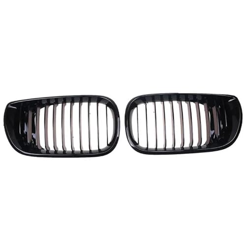 DZSNBMSHD Frontstoßstangengitter Frontstoßstange Nierengitter Racing Lufteinlassgitter Für 3er E46 4-Türer 320i 325i 2002–2005 Front Kühlergrille(Single Glossy Black) von DZSNBMSHD