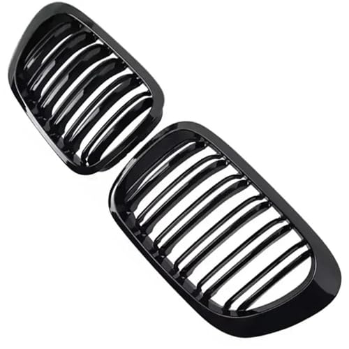DZSNBMSHD Frontstoßstangengitter Für 3-Serie E46 1998-2001 2/4 Türen Auto Front Niere Grill 318i 320i 325i 330i Glanz Schwarz Racing Grille Zubehör Front Kühlergrille(2 Door Gloss Black) von DZSNBMSHD