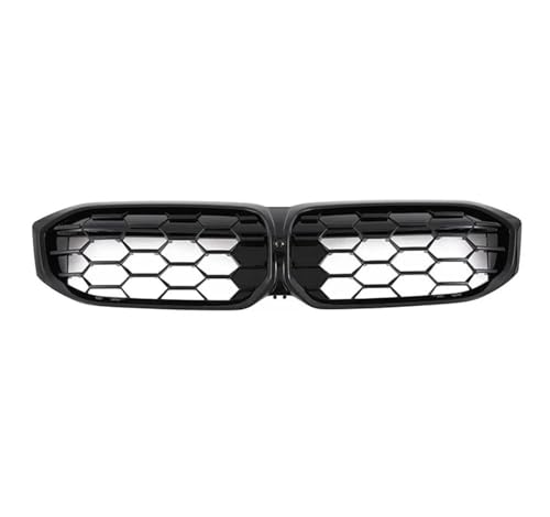 DZSNBMSHD Frontstoßstangengitter Für 3 Serie G20 G21 LCI 2023 Front Grill Niere Grille Für 330i 320d Für M340i XDrive Diamant Gitter Tuning Zubehör Front Kühlergrille(Schwarz) von DZSNBMSHD