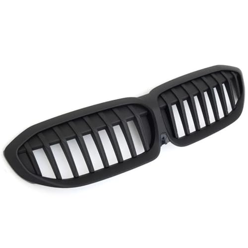 DZSNBMSHD Frontstoßstangengitter Für G20 3-Serie G20 G21 G28 2019-2022 Front Stoßstange Haube Nieren Grill Racing Gitter Schwarz Diamant Meteor Stil Front Kühlergrille(1 Slat- Matte Black) von DZSNBMSHD