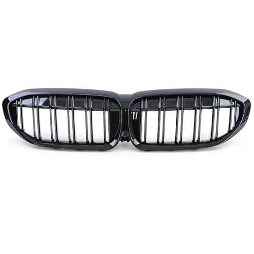 DZSNBMSHD Frontstoßstangengitter Für G20 3-Serie G20 G21 G28 2019-2022 Front Stoßstange Haube Nieren Grill Racing Gitter Schwarz Diamant Meteor Stil Front Kühlergrille(2 Slat-Gloss Black) von DZSNBMSHD