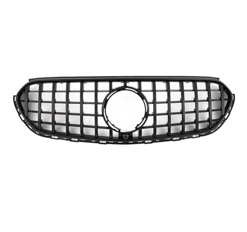 DZSNBMSHD Frontstoßstangengitter Für GT Stil Front Kühlergrill Einlass Grid Mesh Grill Für Mercedes Für Benz Für GLC X254 2023 2024 + Tuning Zubehör Front Kühlergrille(Black 1) von DZSNBMSHD