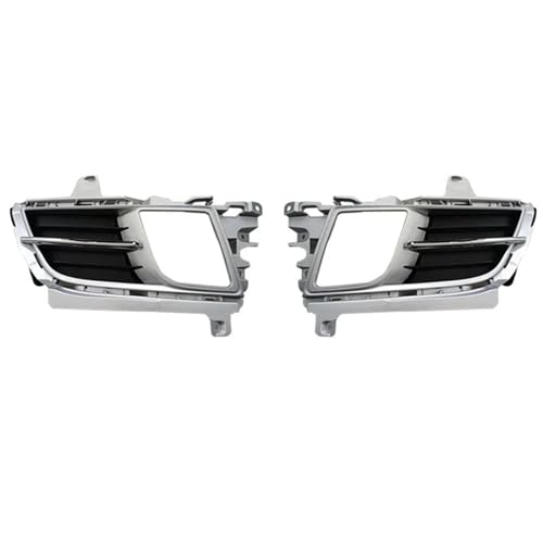 Frontstoßstangengitter Auto Nebel Lichter Montage Für MAZDA 6 Für Atenza Limousine 2008 - 2010 Chrom Nebel Lampe Abdeckung Grill Lünette Abdeckungen Foglight Rahmen Front Kühlergrille(B-1 Pair) von DZSNBMSHD