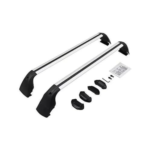 DZSQMLJG Dachträger Universal Für Toyota Für C-HR Für CHR 2017 2018 2019 2020 2021 2022 2023 2 STÜCKE Autokoffer Top Rack Aluminiumlegierung Querträger Karosserie Drag Teile Auto Gepäckträger von DZSQMLJG