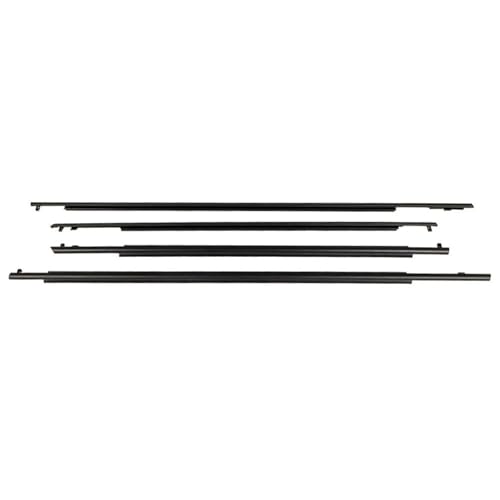 DZSQMLJG Fensterdichtung 4 STÜCKE Auto Außenfenster Gummi Weatherstrip wasserdichte Druckleiste Dichtungsband Formleiste Für Toyota Für Prius 2010-2015 Auto Dichtungsstreifen von DZSQMLJG