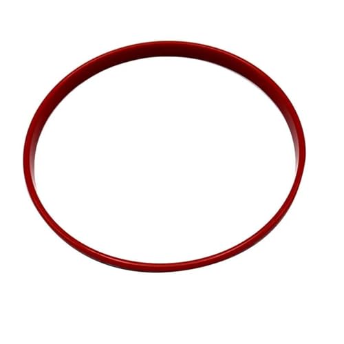 DZSQOMHGD Aufkleber Zubehör 8,8 Zoll Rot Mittelkonsole Armaturenbrett Navigation Display Abdeckung Trim Dekoration Ring Für Mini Für Cooper Für F60 F57 F56 F55 F54 Innendekoration Set von DZSQOMHGD