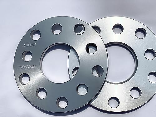 DZSQOMHGD Auto Rad Distanzscheiben 2 Stück 7 Mm Spurverbreiterungsadapter PCD 5 X 100/5 X 112 Mittelbohrung 57,1 Mm Für Autos Der Für VW-Serie Nabenzentrische Distanzscheibe von DZSQOMHGD