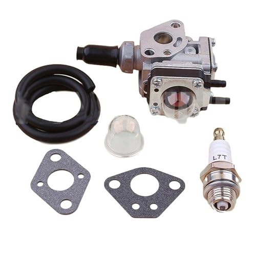DZSQOMHGD Vergaser 1Set Vergaser Carb Dichtung Zündkerze Kraftstoff Linie Primer Birne Ersatz Für Kawasaki TH43 TH48 KBH48A Strimmer Trimmer 2024 Vergaser Ersatzteile DZSQOMHGD Vergaser 1Set Vergaser Carb Dichtung Zündkerze Kraftstoff Linie Primer Birne Ersatz Für Kawasaki TH43 TH48 KBH48A Strimmer Trimmer 2024 Vergaser Ersatzteile von DZSQOMHGD