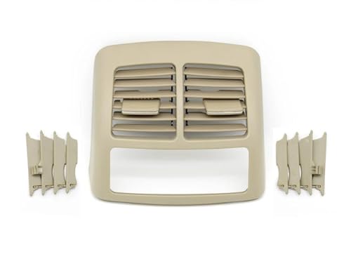 Klimaanlagen-Steckdosenabdeckungen Auto Vent Grill Outlet Abdeckung Panel Für Mercedes Für Benz E Klasse W211 2003-2008 E200 E230 E260 E2800 e350 Schutzabdeckung für Lüftungsschlitze(W211 Light Beige) von DZSQOMHGD