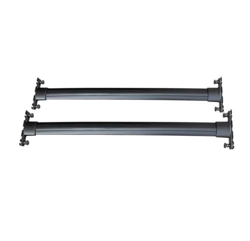 DZSQQGSDSF Dachträger Autodachträgerschienen Bar Gepäckträgerstangen Obere Querträgerträgerschienenkästen Für Toyota Für RAV4 2009-2011 2012 Dachreling(Schwarz) von DZSQQGSDSF