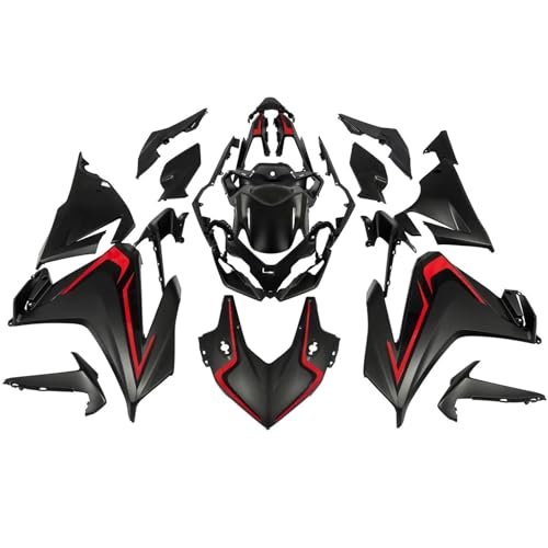DZSQQGSDSF Spoiler Für CBR500R 2019 2020 2021 Motorradzubehör Verkleidungen Spritzguss Lackiert Karosserie Kit ABS Kunststoff Motorrad-Winglets(Style C) von DZSQQGSDSF