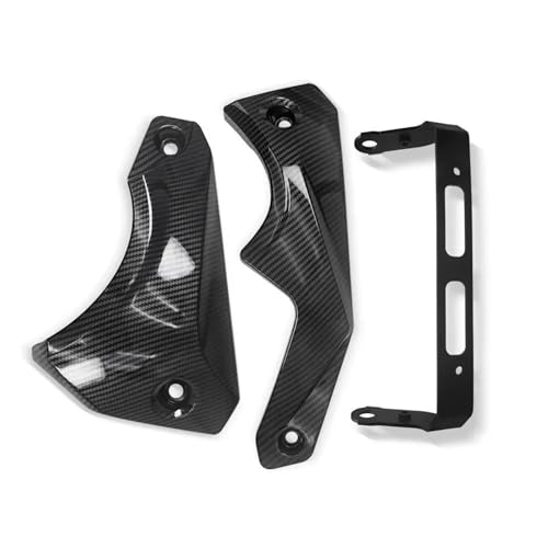DZSQQGSDSF Spoiler Für GSX-8S 2022 2023 2024 2025 Motorrad Motor Chassis Shroud Verkleidung Auspuff Schild Schutz Schutz Abdeckung Motorrad-Winglets(Kohlenstoff-Look) von DZSQQGSDSF