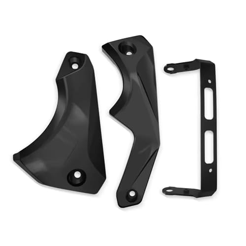 DZSQQGSDSF Spoiler Für GSX-8S 2022 2023 2024 2025 Motorrad Motor Chassis Shroud Verkleidung Auspuff Schild Schutz Schutz Abdeckung Motorrad-Winglets(Schwarz) von DZSQQGSDSF