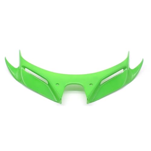 DZSQQGSDSF Spoiler Für NINJA400 Für NINJA250 2018-2023 Front Mund Shell Abdeckung Motorrad Verkleidungen Aerodynamische Winglets Schutz Wachen Motorrad-Winglets(GRÜN) von DZSQQGSDSF