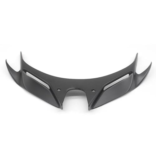 DZSQQGSDSF Spoiler Für NINJA400 Für NINJA250 2018-2023 Front Mund Shell Abdeckung Motorrad Verkleidungen Aerodynamische Winglets Schutz Wachen Motorrad-Winglets(Schwarz) von DZSQQGSDSF