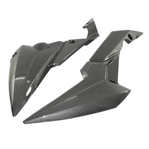 DZSQQGSDSF Spoiler Für Suzuki Für GSXS750 2017-2020 2021 2022 Motorrad Bauch Pan Verkleidung Protector Skid Platte Gugel Abdeckung Motorrad-Winglets(Kohlenstoff-Look) von DZSQQGSDSF